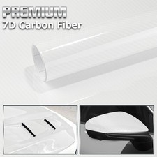 7d Premium High Gloss Carbon Fiber Vinyl Wrap Bubble Free Air Release Decal 6d