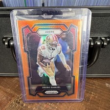 Panini Prizm Deebo Samuel #268 Orange Prizm /249 49ers Football