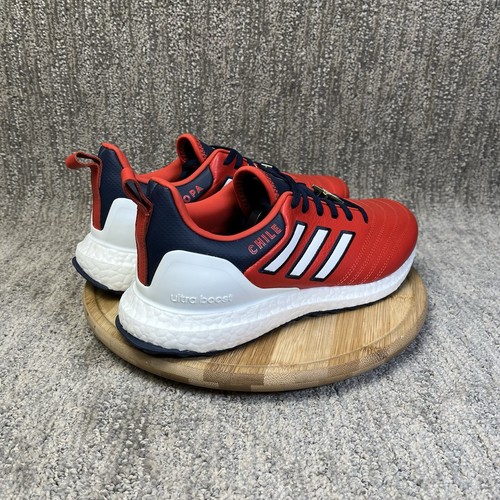 Adidas Ultraboost Copa Chile Hombre Talla 8 Zapatos Fútbol Mundial Rojo Azul GW7270 - Imagen 3 de 11