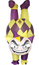 Inflatable Jester Clown Costume Adult One Size Halloween Festival Cosplay NWT