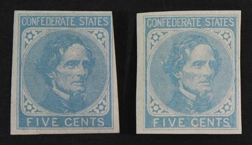 CKStamps: US Stamps Collection CSA Scott#7 Mint 1NH OG 1NG