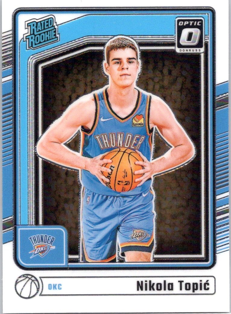 2024-25 Donruss Optic #278 Nikola Topic