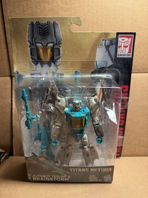 Transformers Generations Titans Return Dlx Autobot Teslor & Brainstorm NEW NOSC