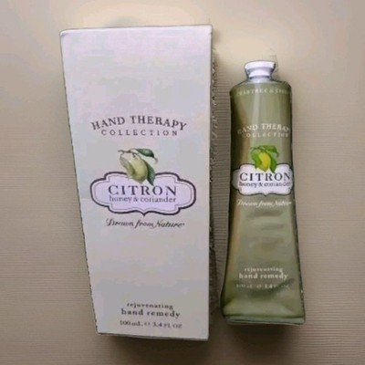 Crabtree & Evelyn Rejuvenatong Hand Remedy Citron Honey Coriander  3.4oz NIB