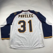Reebok Atlanta Thrashers Ondrej Pavelec Away Jersey Men’s L White Official NHL