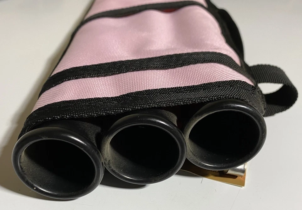 OMP Archery Hip Quiver Pink for Compound Traditional & Recurve Bows Lightweight - Image 2 of 3