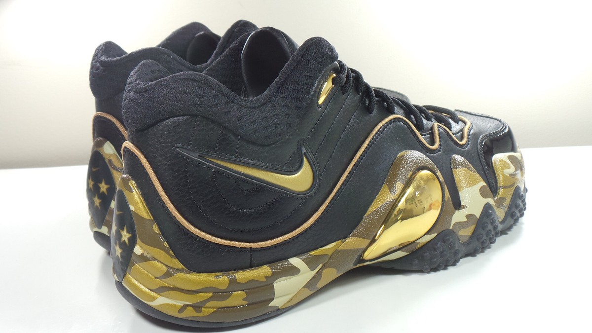 【希少】NIKE ZOOM UPTEMPO V PREMIUM　ブラック　金 Nike Zoom Uptempo V Premium - Black/Black/Copper | Nice Kicks