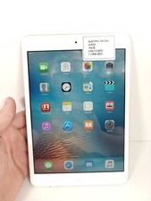 Apple iPad mini A1432 16 GB, Wi-Fi Only, 7.9 in - White/Silver Crack In Corner