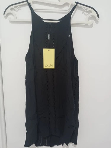 Bardot Black Singlet BNWT Size 6 - Picture 4 of 4