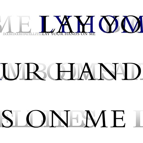 Boom Satellites Lay Your Hands On Me Singl Japan Cd Srcl 9108 16 For Sale Online Ebay