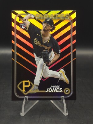 2024 Topps Update Jared Jones #US95 Halloween Foil RC Pirates SP