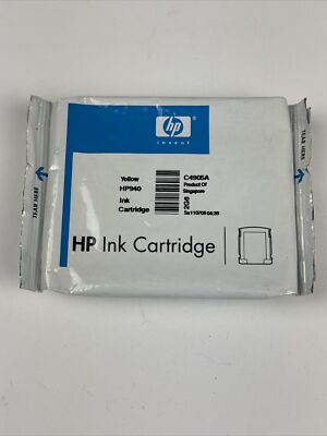 HP940 Cyan Ink Cartridge C4903A Genuine Sealed New