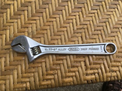 Vintage IREGA No. 77 - 6'' Adjustable Wrench  Made In Spain Rare