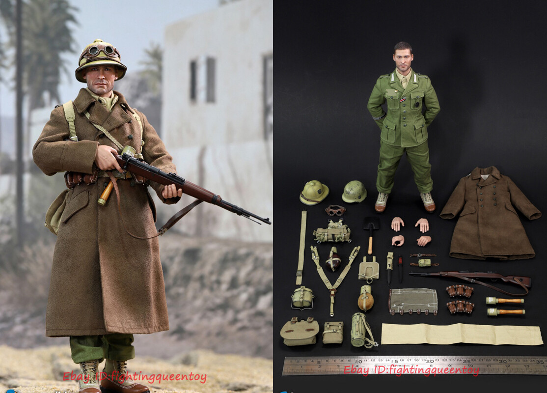 DID D80152 WWII German Africa Corps WH infantry - Burk 1/6 Figure