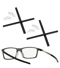 Replacement Rubber Kit Ear Socks Nose Pads for Oakley Pitchman OX8050 Eyeglasses
