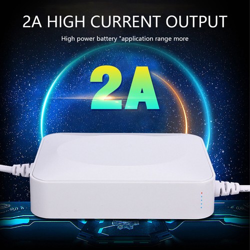 Mini UPS Battery Backup with 4 DC Output Interface, DC 12V/2A 20000mAh Home - 第 1/15 張圖片