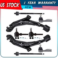 Fits 1995-1998 Nissan 200SX Suspension 8pcs Front Control Arm Sway Bar Kit