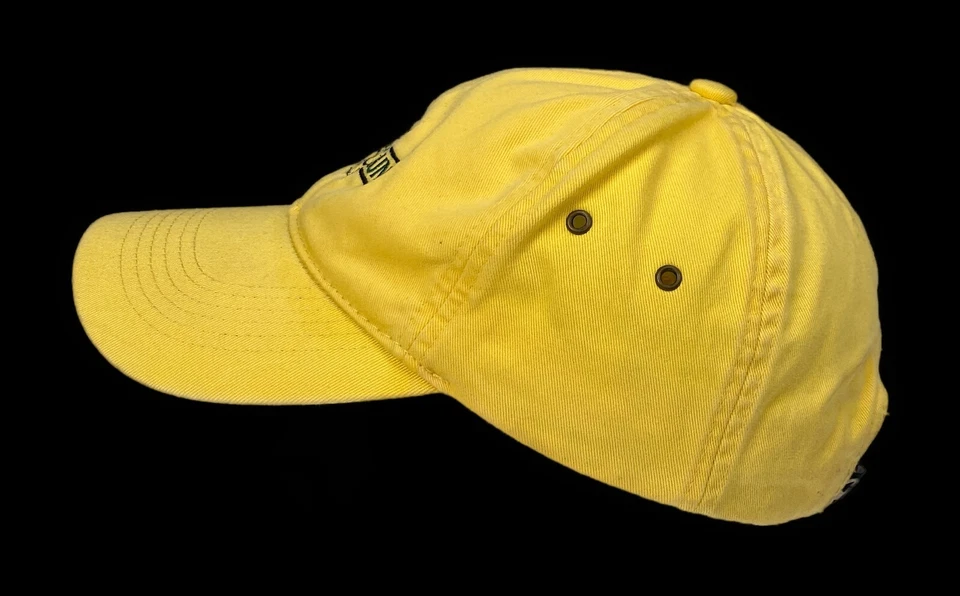 Gorra de algodón Hunters Run Gun Club amarilla Foto 2 de 4