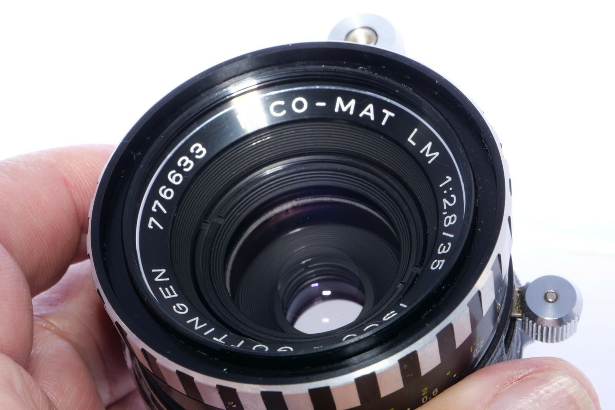 Schneider Exakta Isco-Mat LM 35mm f2.8 wide angle lens. Sony