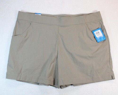Columbia Anytime Casual Womens Shorts Tan Size 3X 1768162-221 NEW