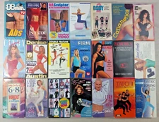 Workout Stay Fit VHS Movies Pick and Choose - $5 Each - Alphabetical Order