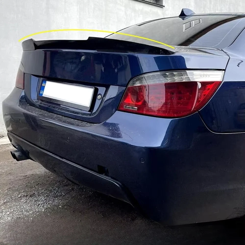 Gloss Black M4 Style Rear Trunk Spoiler Wing For BMW 5Series E60 Sedan 2004-2010 Foto 2 de 4