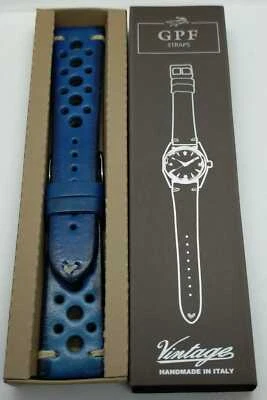 GPF CINTURINO HANDMADE IN ITALY CAVALLO mm22/18 e 20/16 CORDOVAN RACING VINTAGE H.Q.