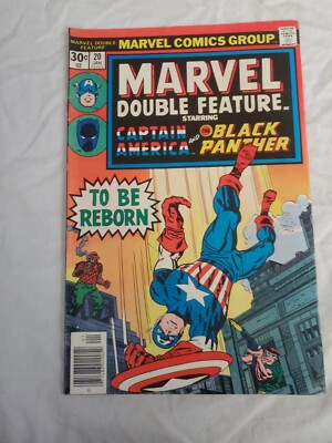 Marvel Double Feature #20 January 1977 Marvel Comics.