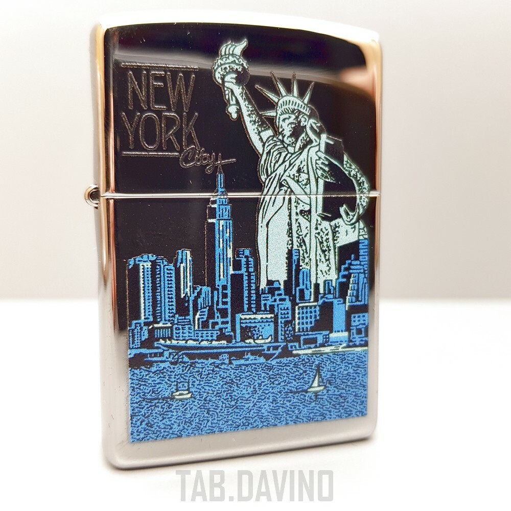 Zippo Lighter Statue Of Liberty Nyc 4790 Zippo Original Usa