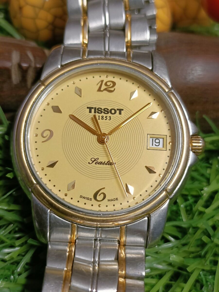 AUTHENTIC TISSOT 1853 SEASTAR QUARTZ SWISS MEN'S MINT DATE AUTHENTIC TISSOT 1853 SEASTAR QUARTZ SWISS MEN'S MINT DATE
