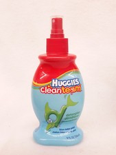 1 Huggies Cleanteam Blue Melon Splash Detangler Spray 9 oz
