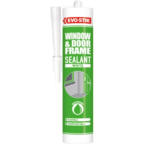 Evo-Stik Interior Exterior Flexible Window & Door Frame Sealant C20 - White