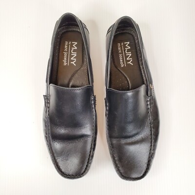 MJNY Mark Joseph Leather Moc Toe Driving Loafer Mens 9.5  display picture 1