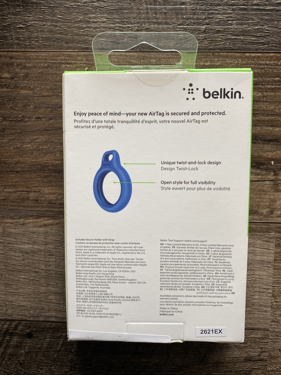 as.  Belkin AirTag Case with Strap Secure Holder Protective Cover