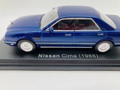 NISSAN CIMA ミニカー Hachette 1:43 Domestic Famous Car Collection NISSAN CIMA (1988
