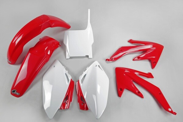 Set Plastics Motorradverkleidungen Honda Crf 450 R 2007 Farbe Replik Ufo Plast >-image
