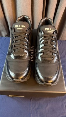 Prada Prax Re-Nylon & Leather Sneaker