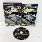 Need For Speed Most Wanted Sony Playstation 2 PS2 Vintage Black Label 2004 CIB