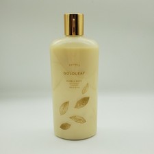 Thymes GOLDLEAF Bubble Bath 12oz Floral Fragrance with Bee Pollen Aloe and Honey