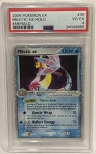 Pokemon MILOTIC EX Emerald ULTRA RARE Holo Card 96/106 - PSA 4-2005 on eBay