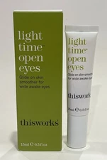 Thisworks Light Time Open Eyes Eye Cream .5 fl oz / 15 ml New In Box