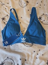 Image of Adidas Originals Women's Blue Sport Bra Size M New With Tags