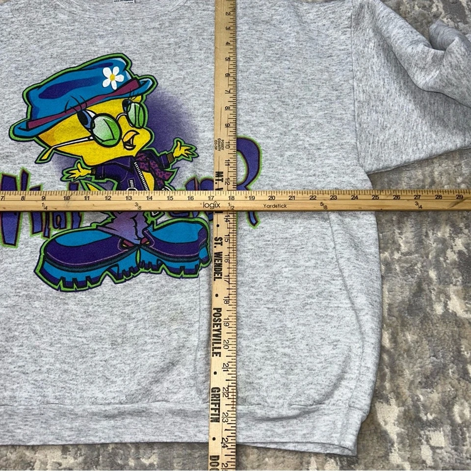 Vintage Looney Tunes Whatever Tweety Bird Sweatshirt Medium Oversized 1997 - Image 2 of 4