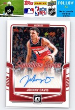 2024-25 Donruss Optic #SS-JHN Johnny Davis Signature Series