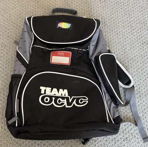 RARE Slunks Volleyball Ball Bag Backpack Black Large Straps OCVC