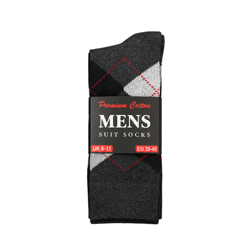 Mens Adults Socks 6/12 Pairs Work Dress Cotton Mix Designer Sock Size UK 6–11 - Picture 18 of 28