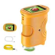 1000X Handheld Digital Microscope for Kids: Pocket Microscope with 2.0" IPS 