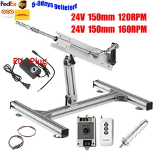 Linear Actuator Reciprocating Motor DC 12V 24V for DIY Design with Stand