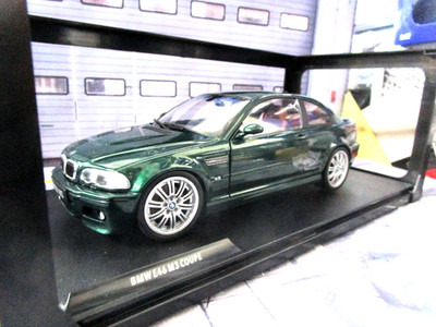 BMW M3 E46 3er Reihe CSL Coupe 2000 oxford grün green Sport Solido RAR 1:18
