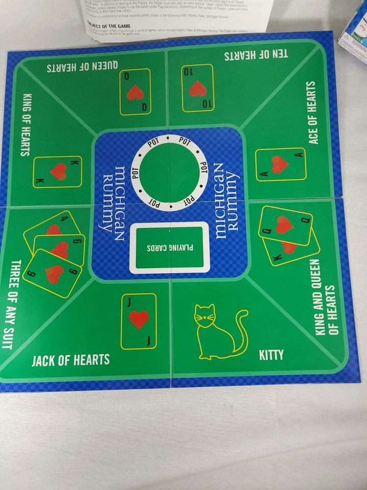 Michigan Rummy Board Game complete with Tripoley instructions - Image 2 of 4